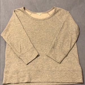 James Perse grey sweatshirt
